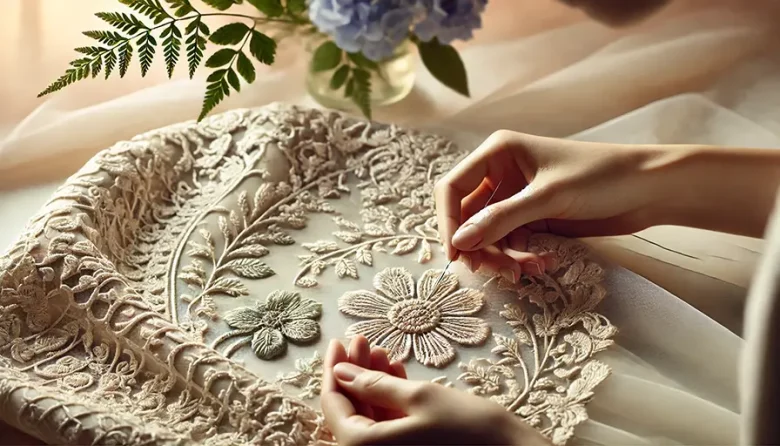 Natural Lace Appliques Personalize your Dresses with Elegance