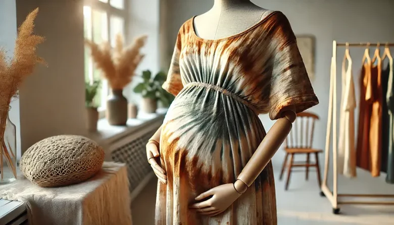 Organic Tie-Dye: Natural Techniques for Unique Effects on Pregnancy Dresses