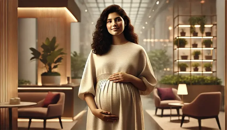 Dresses with Antimicrobial Technology Innovations for a Healthy Plus Size Pregnancy